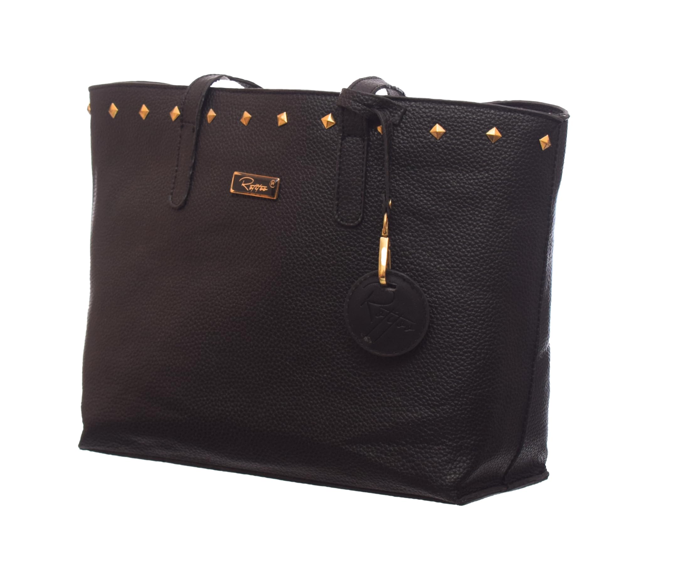 Rotitoo Glitter Shrink Leather Crossbody Handbag for Women — صورة 2