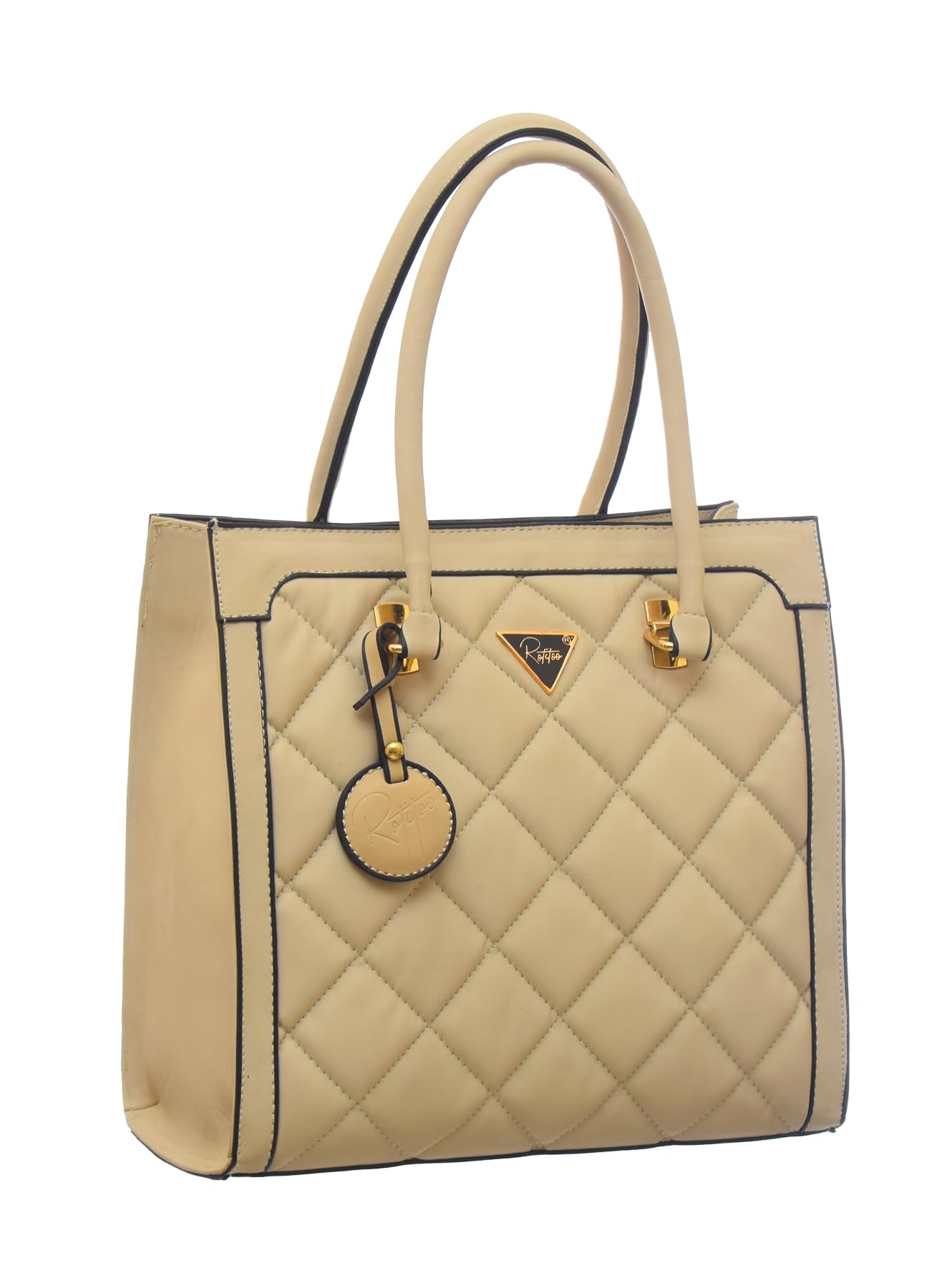 Rotitoo Women's Leather Compact Casual Handbag — صورة 3