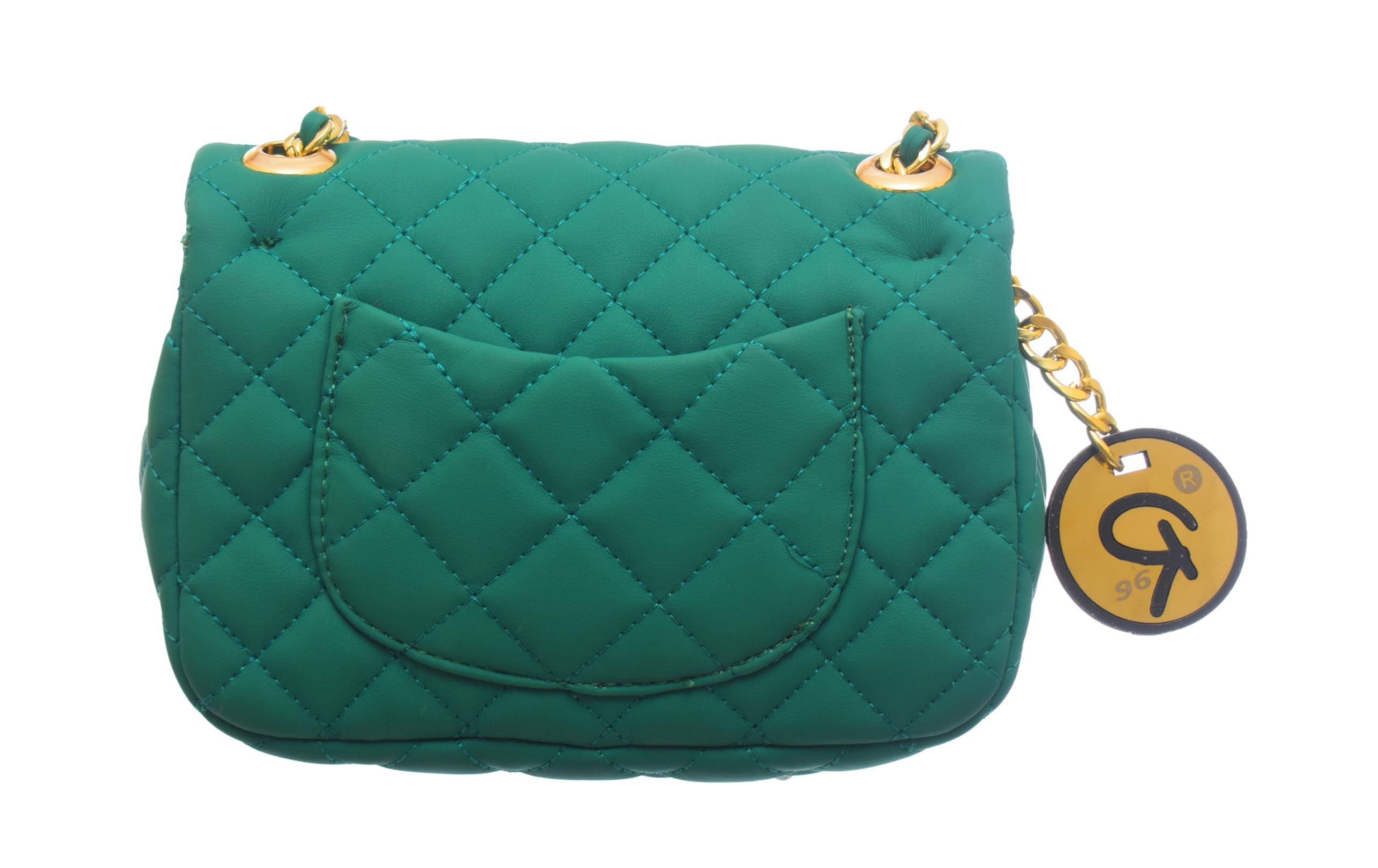 Rotitoo Burlap Faux Leather Mini Crossbody Bag for Women — صورة 3