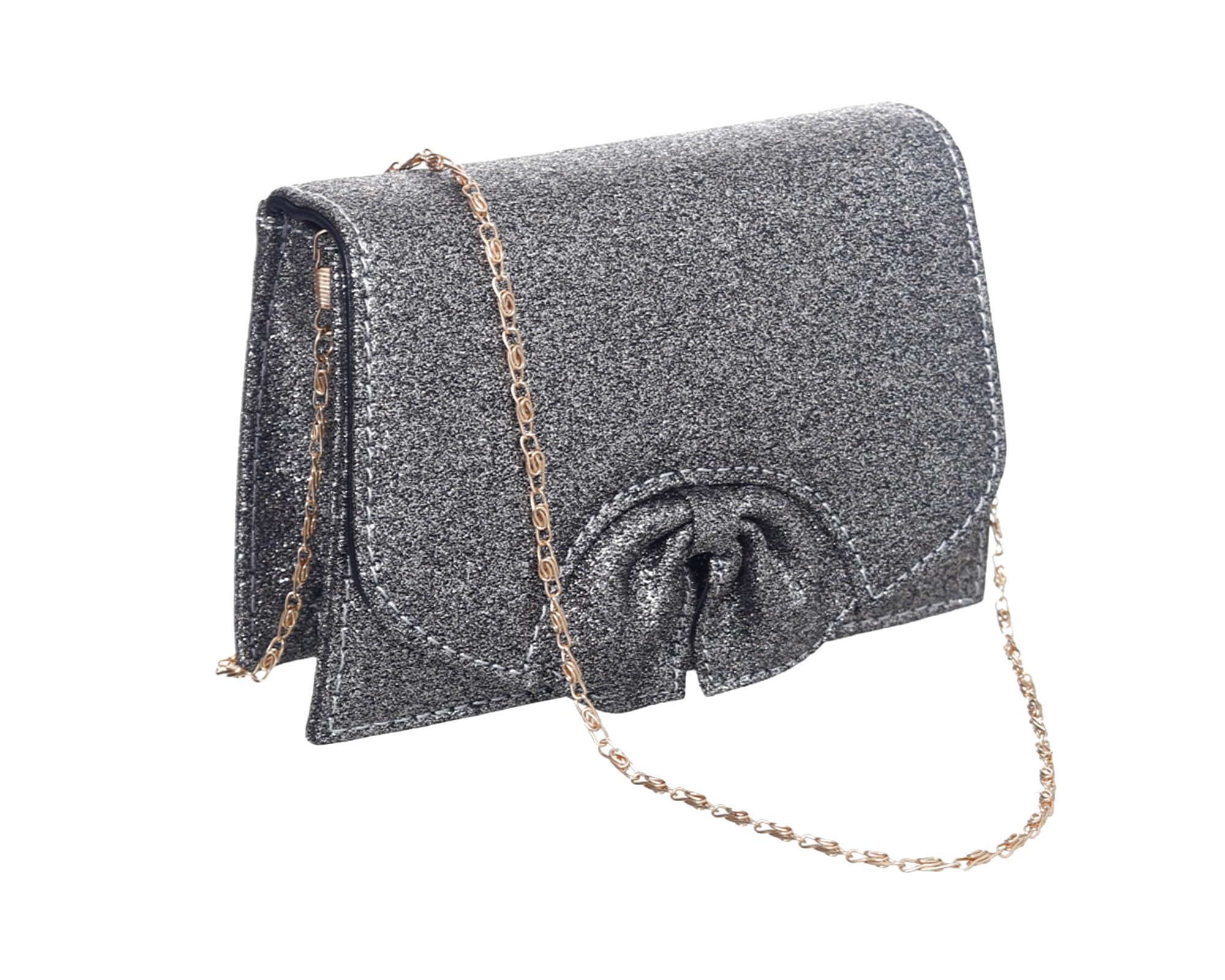 Rotitoo Women's Elegant Glitter Soiree Handbag RT — 122Parent 12x17 — RT — 122-47