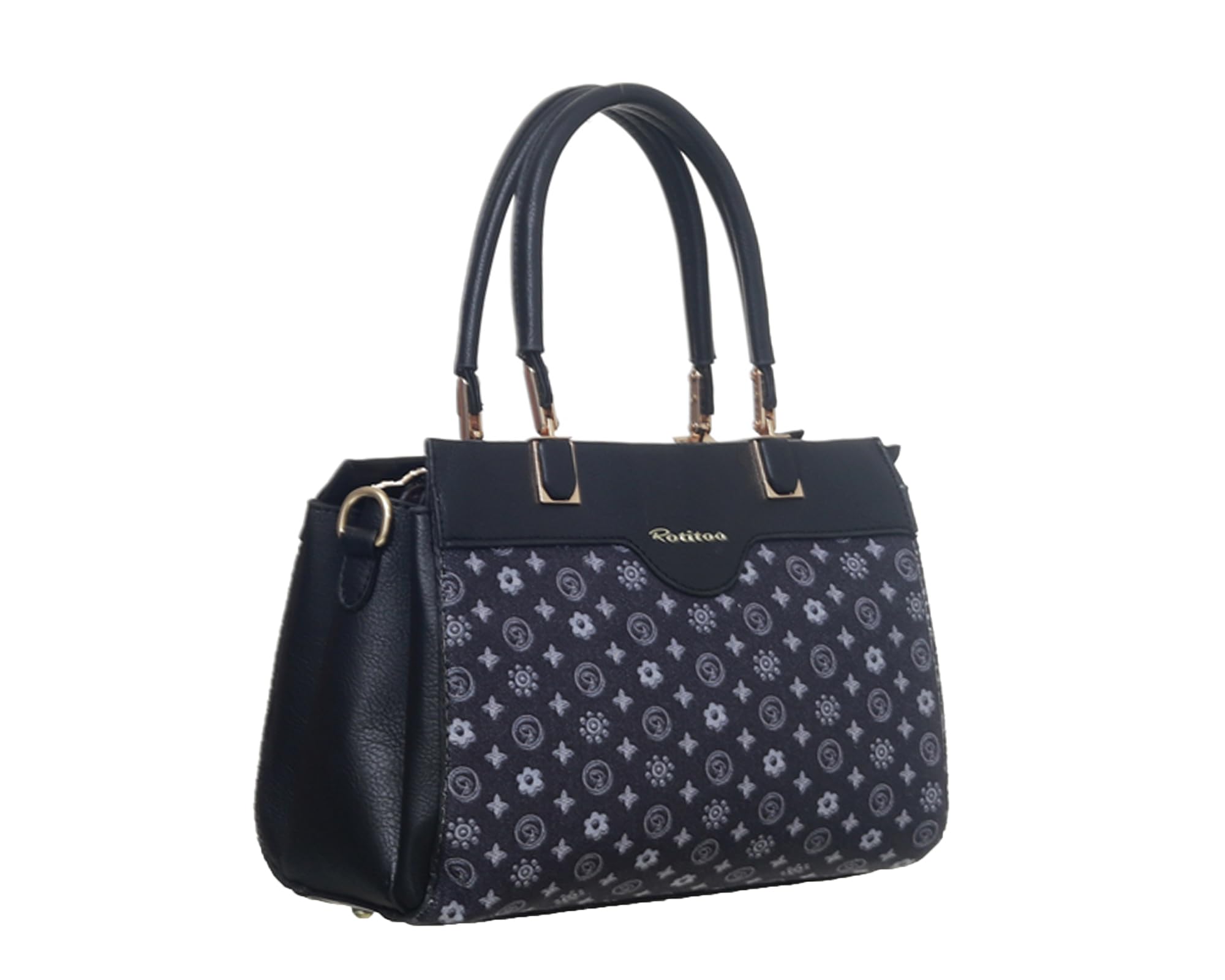 Rotitoo Women's RT — 129Parent1 Embossed Leather Crossbody Handbag 26x20 — صورة 2