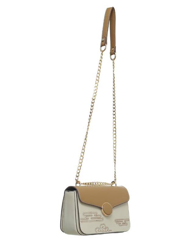 Rotitoo Women's Leather Crossbody Bag Size 15 x 23 cm — صورة 2