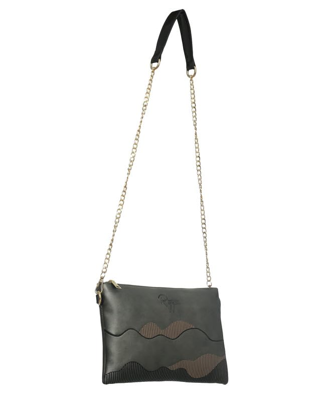 Rotitoo Women's Leather Crossbody Bag Size 18 x 28 cm — صورة 2