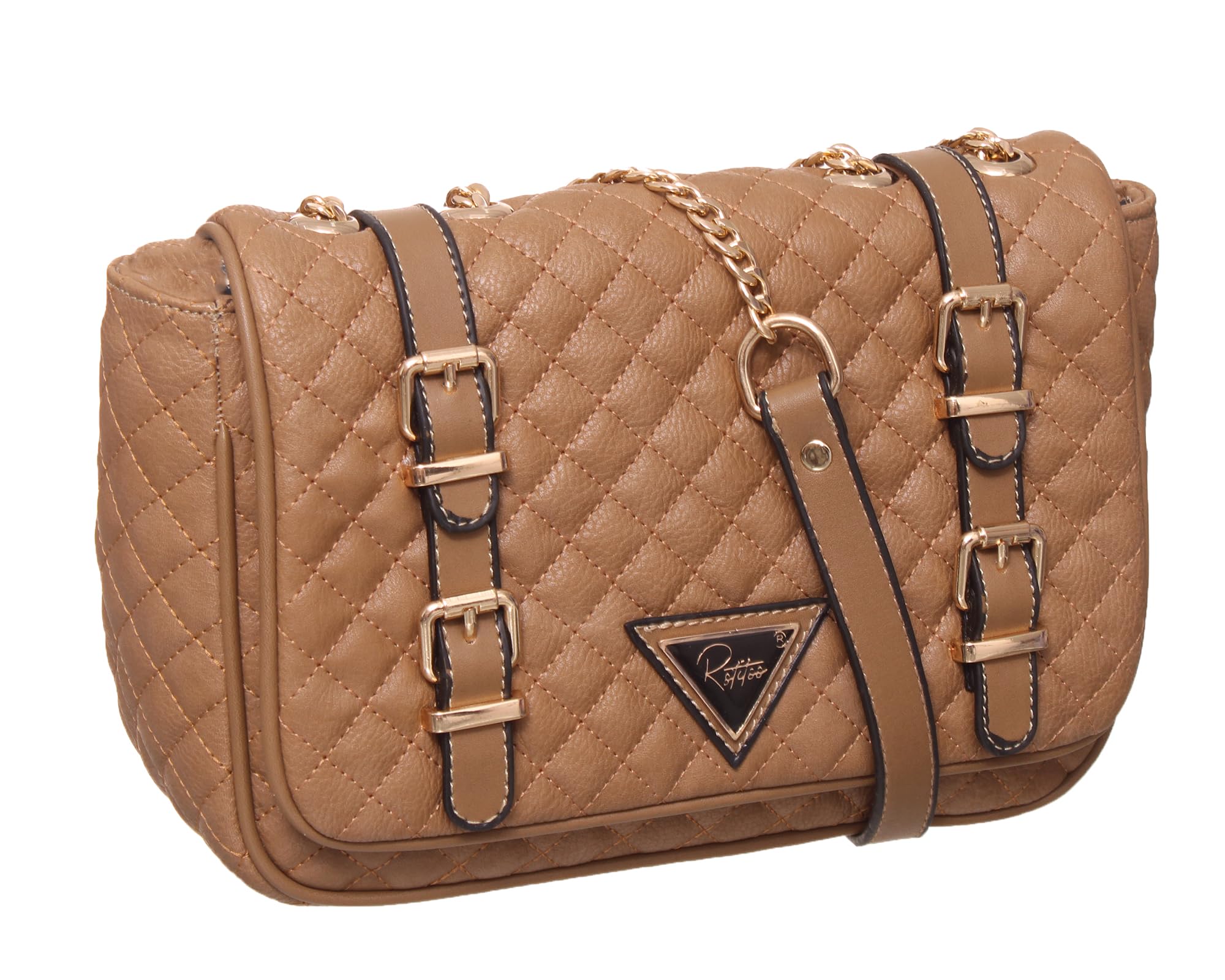 Rotitoo Women's High Quality Captonian Leather Crossbody Bag — صورة 3