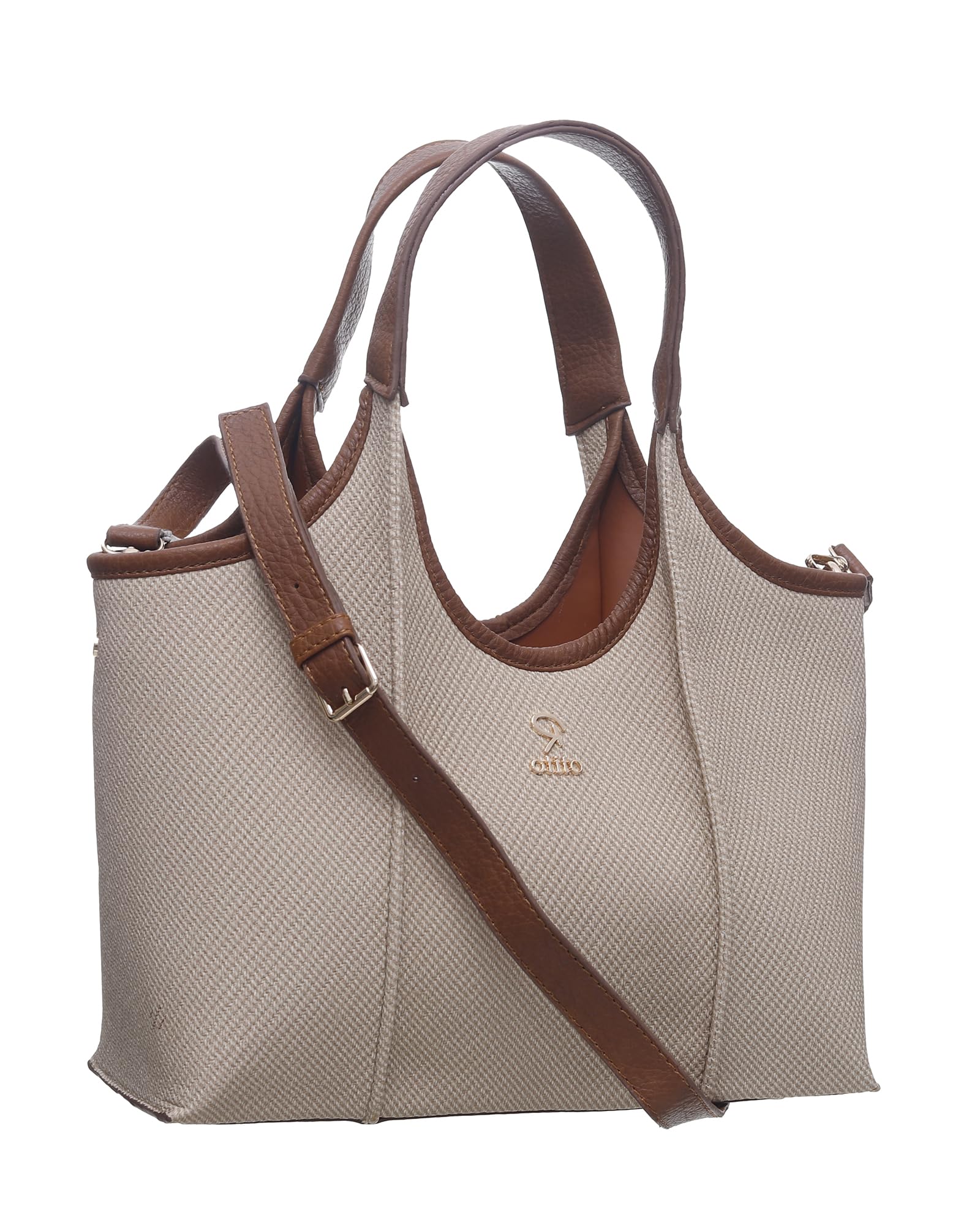 Rotitoo Women's Leather Crossbody Shoulder Bag 21x31cm — صورة 3