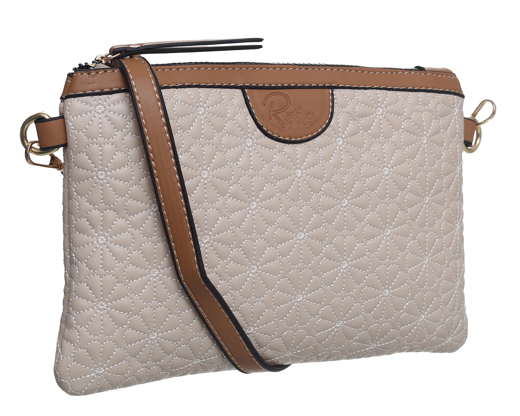 Rotitoo Women's Leather Crossbody Bag — صورة 2
