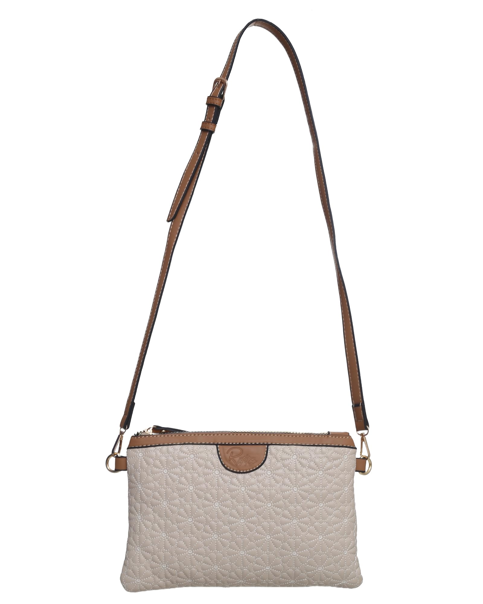 Rotitoo Women's Leather Crossbody Bag — صورة 3