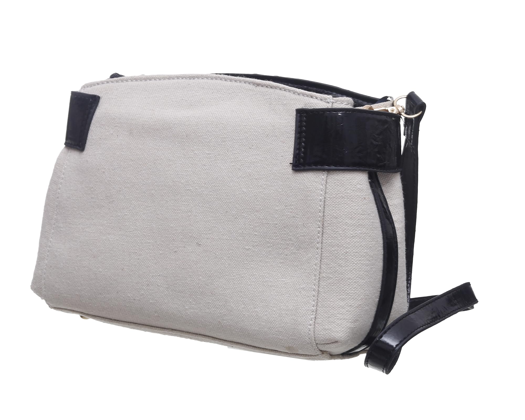 Rotitoo Women's 20 x 30 cm Leather Burlap Crossbody Bag — صورة 4