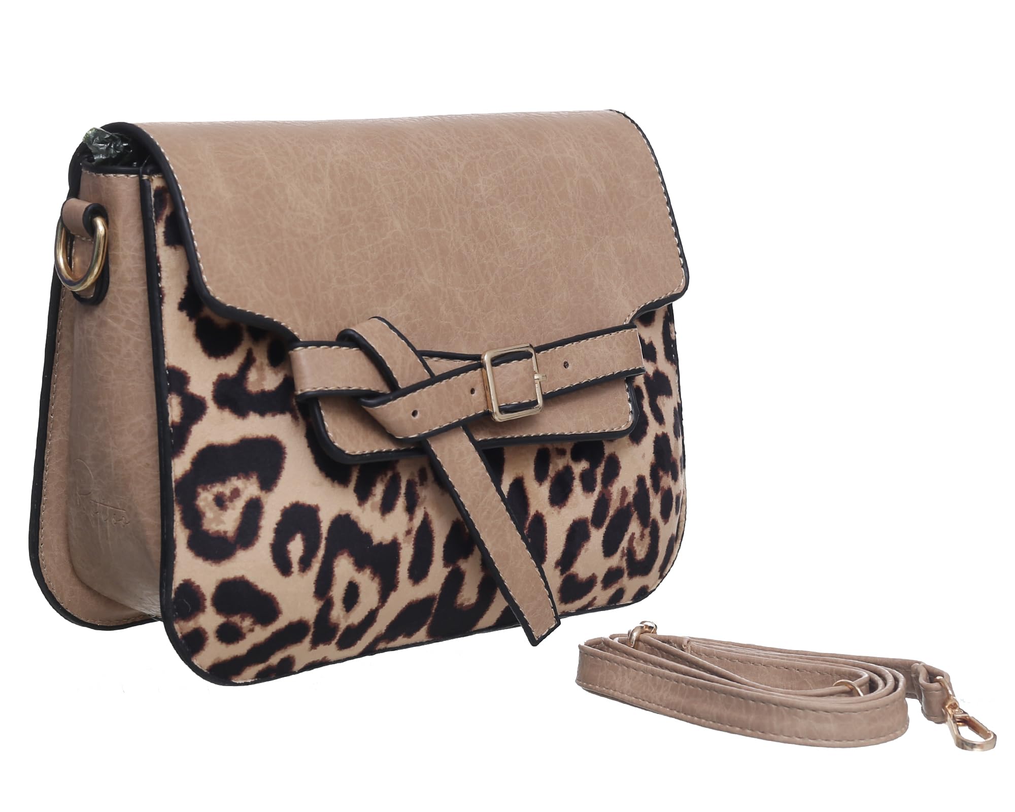 Rotitoo Leather Crossbody Bag — صورة 2